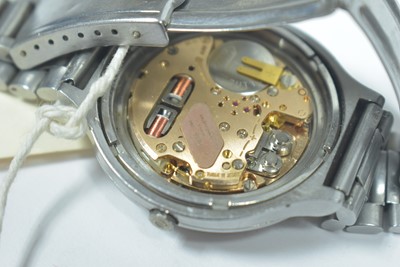 Lot 360 - Omega Seamaster f300 Hz Electronic Chronometer: a steel cased wristwatch