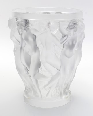 Lot 527 - Lalique Bacchantes Vase