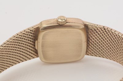 Lot 361 - Omega: a 9ct yellow gold cocktail watch
