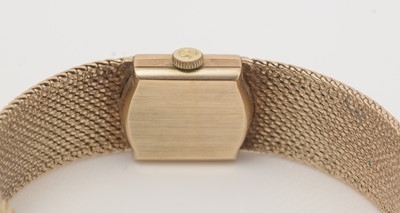 Lot 362 - Omega: a 9ct yellow gold cocktail watch