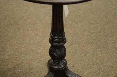 Lot 29 - A Victorian style mahogany wine table.