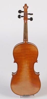Lot 24 - Dresden 3/4 size Violin, bow and case