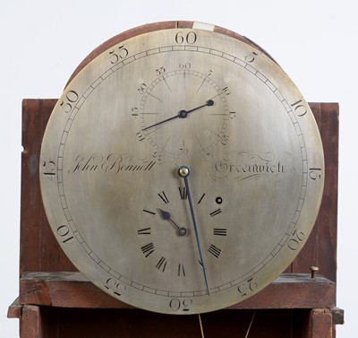 Lot 990 - John Bennett, Greenwich: a Victorian longcase timepiece