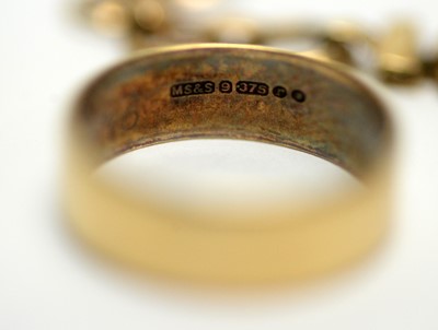 Lot 145 - Rings and a watch bracelet