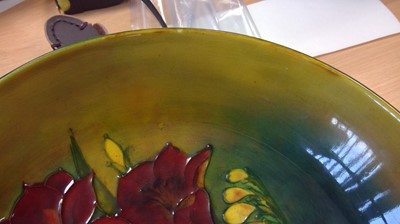 Lot 359 - Moorcroft African Lily bowl