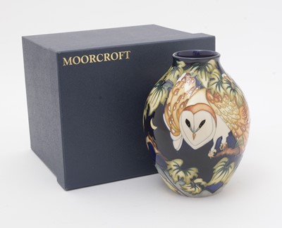 Lot 484 - Moorcroft Seal of wisdom vase
