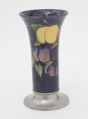 Lot 493 - Moorcroft Wisteria Tudric Liberty vase