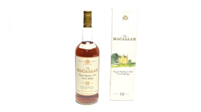 Lot 1080 - Th Macallan Single Highland Malt Scotch Whisky, 12 years old