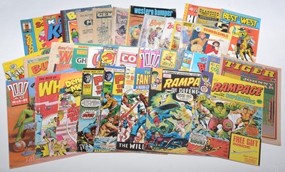 Lot 1013 - British & American Comics, various.