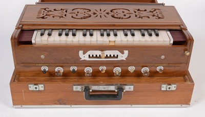 Lot 113 - An Indian Samvadini pump organ
