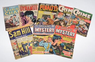 Lot 1153 - 1950's American Crime Comics.