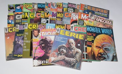 Lot 1266 - Horror Magazines and Music Magazines.