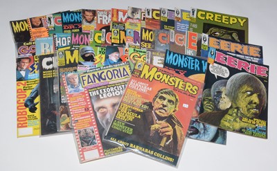 Lot 1269 - Horror Magazines and Music Magazines.