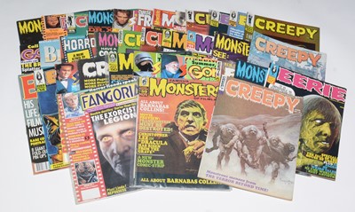 Lot 1272 - Horror Magazines and Music Magazines.