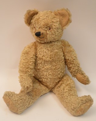 Lot 1071 - A 1950's Chad Valley plush teddy bear