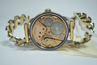 Lot 372 - Omega Seamaster: a gilt cased wristwatch