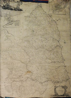 Lot 159 - Large Linen-Backed Map.
