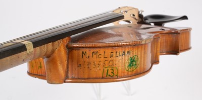 Lot 33 - 3/4 size student violin