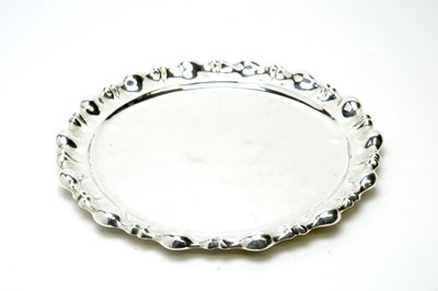 Lot 609 - An early 20th Century Hungarian silver salver