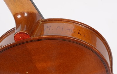 Lot 37 - Student three-quarter size violin