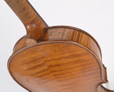 Lot 38 - Violin labelled Carlo Storioni