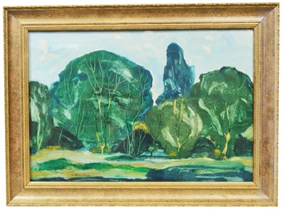 Lot 552 - Othon Friesz - Lumiere a Travers les Arbres | gouache