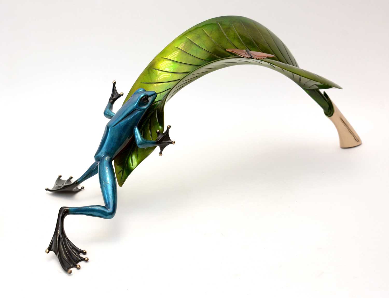 Lot 540 Tim Cotterill Frogman Enamelled Bronze lot-540-tim-cotterill-frogman-enamelled-bronze