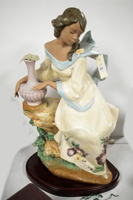 Lot 430 - A Lladro Privilege limited edition figure of 'Garden Breeze'