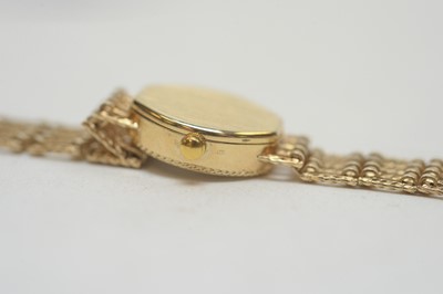 Lot 192 - Rotary: a 9ct yellow gold cocktail watch