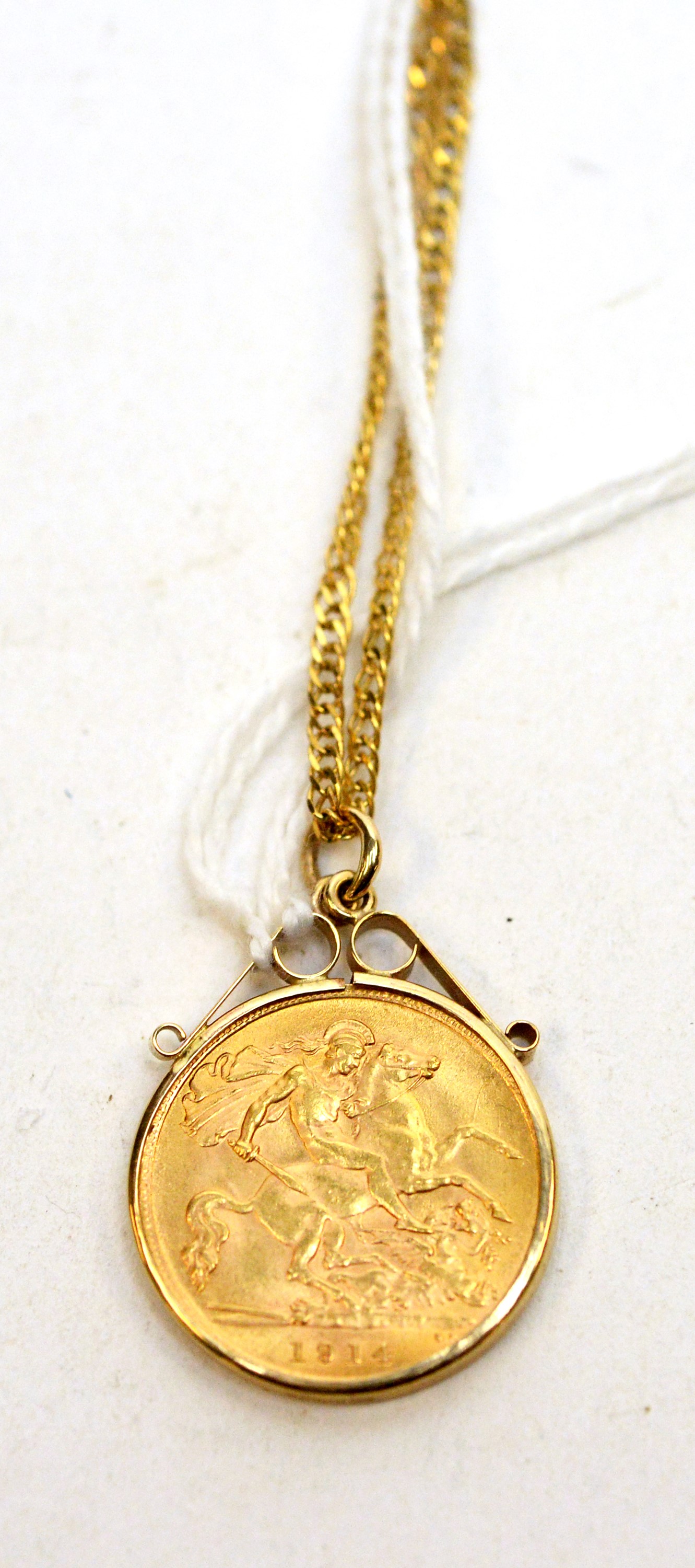 Schmuck & Uhren Sovereign Gold 1904 British Coin in 14K Yellow Gold Bezel  Pendant Charm Jewelry | MA-Shops