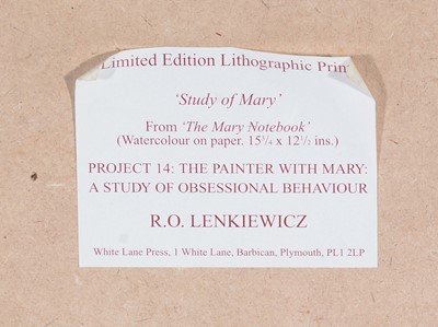 Lot 15 - Robert Lenkiewicz - photolithograph