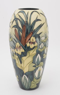 Lot 497 - Moorcroft Water lilies vase