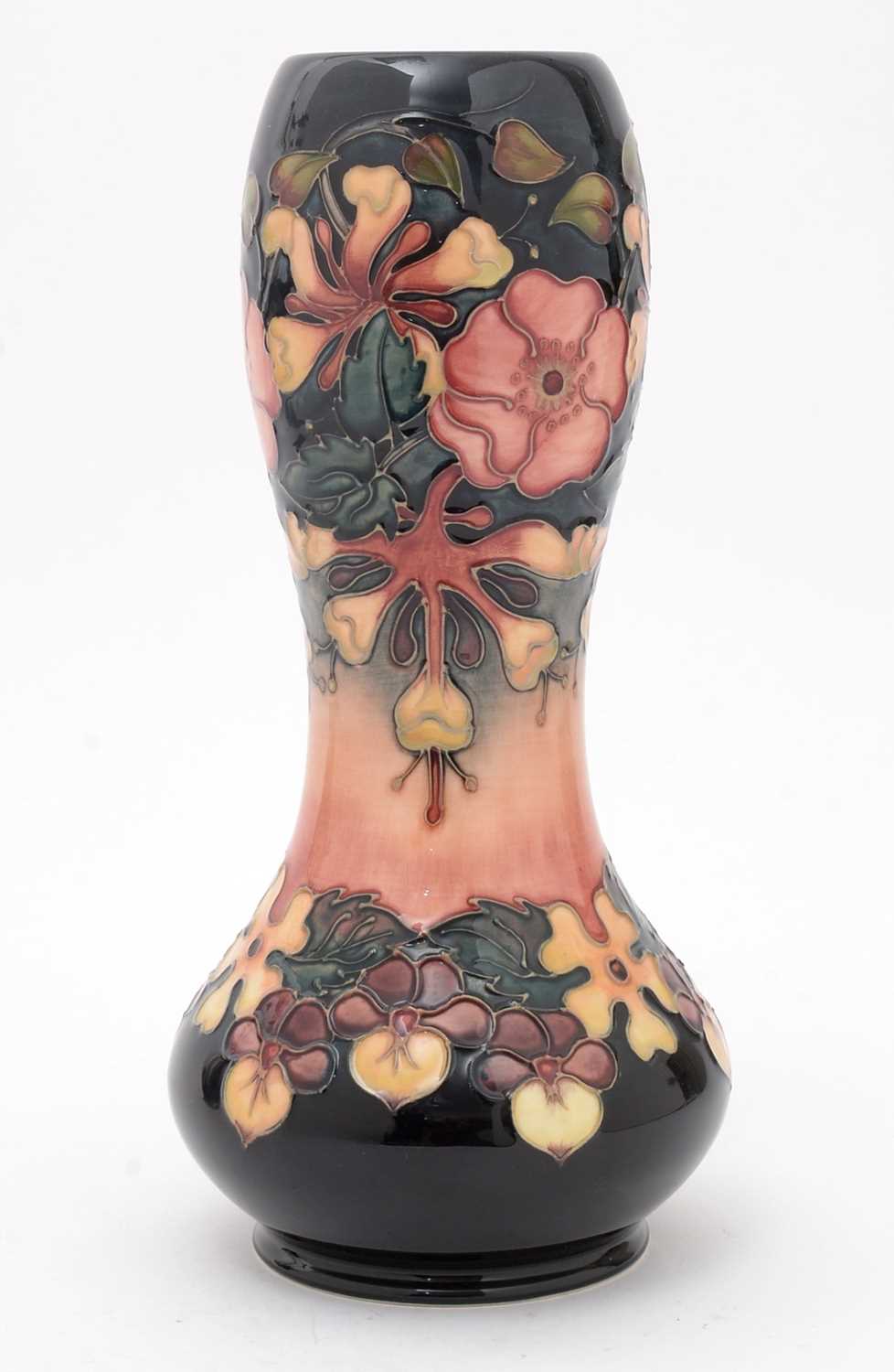Lot 498 - Moorcroft Oberon Honeysuckle vase