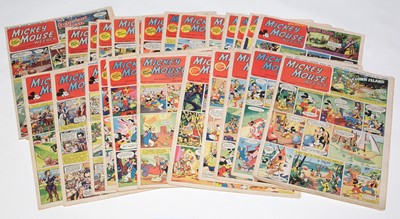 Lot 1800 - British Issue Mickey Mouse Comics.