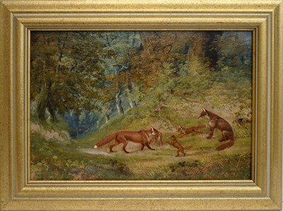 Lot 980 - Attributed to James Russel Ryott - oil on board