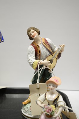 Lot 359 - A selection of decorative ceramic figures.