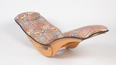 Lot 418 - Banana Chair Co, Beeston, Nottingham:  an ergonomic rocking back recliner chaise.