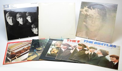 Lot 217 - Beatles LPs