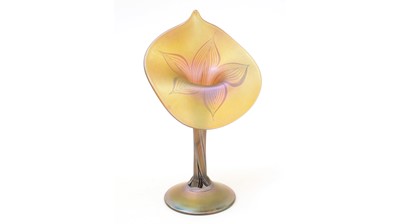 Lot 809 - Tiffany Jack-in the-Pulpit vase
