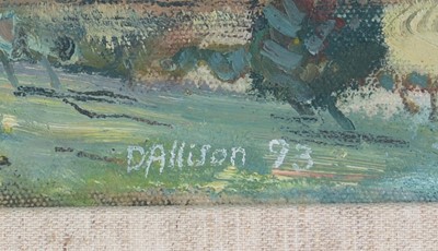 Lot 73 - David Allison - oil