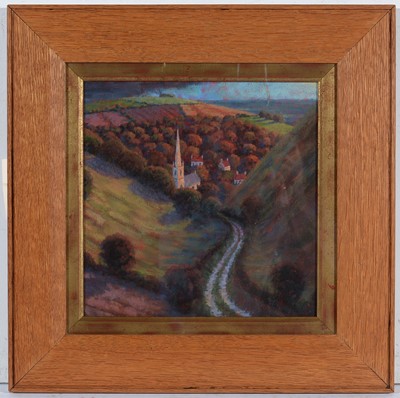 Lot 657 - Tony Peart - Study for View from a Hill | acrylic