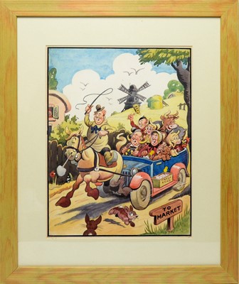 Lot 44 - Original artwork by "Robbie" (Wally Robertson, 1892-1983)