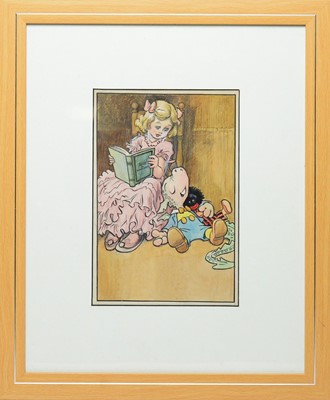 Lot 522 - Roy W Wilson (1900-1965): original artwork in watercolour, Dragamuffin