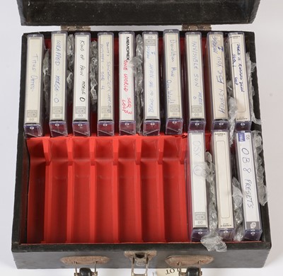 Lot 153 - A set of 13 Master Data Cassettes Sting and The Police