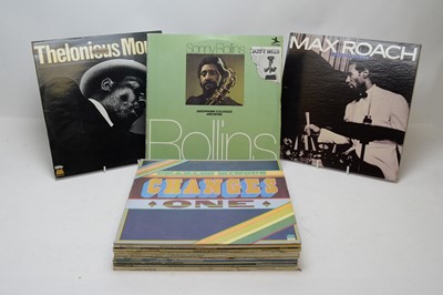 Lot 152 - 17 Jazz LPs by Max Roach, Sonny Rollins, Thelonius Monk and Charles Mingus