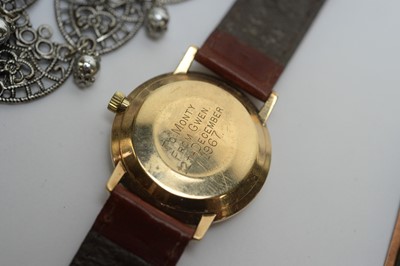 Lot 235 - A Tissot automatic wristwatch and items of jewellery.
