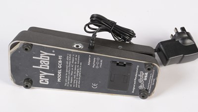 Lot 105 - Jim Dunlop CryBaby; Zoom GFX-8, Zoom GFX-5, Zoom GFX-4, qty power leads cables etc