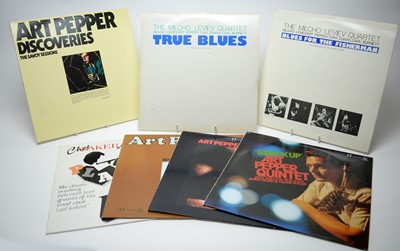 Lot 187 - 7 Art Pepper jazz LPs
