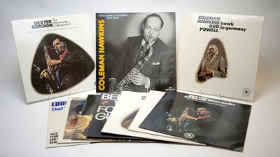 Lot 194 - 9 jazz sax LPs by Americans in Europe