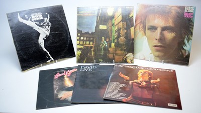 Lot 175 - 6 David Bowie LPs